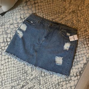 Forever 21 jean skirt